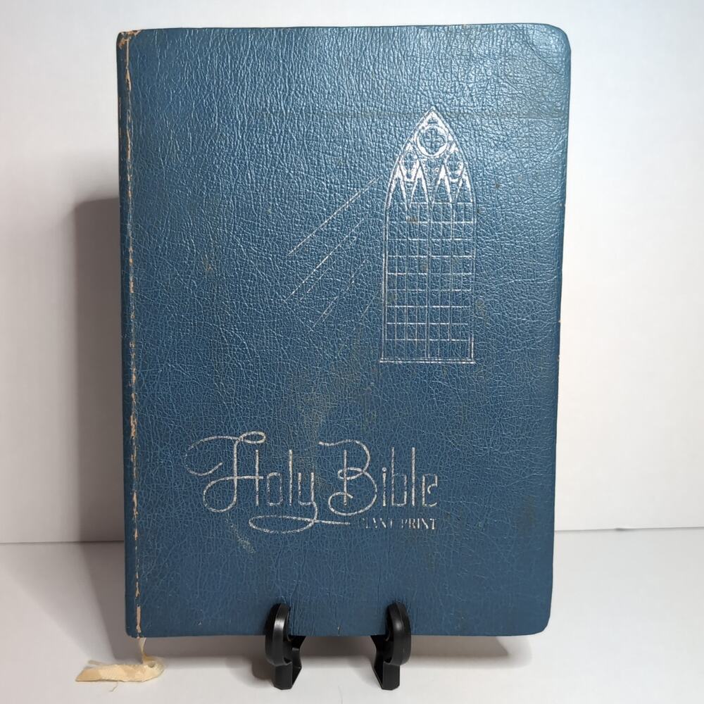 Crusade Holy‎ Bible Giant Print KJV Red Letter Edition 1973 Not Inscribed